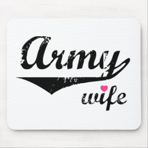 Army Wife Mouse Pad