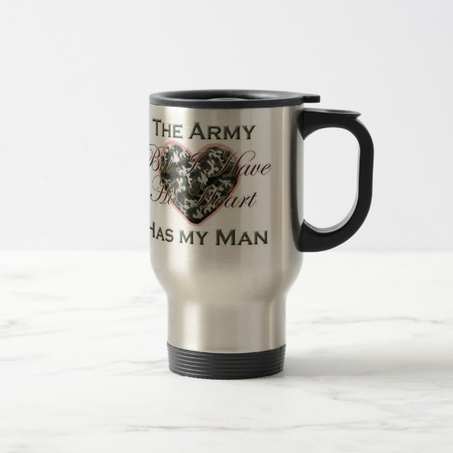 Army Wife Travel Mug (Right)