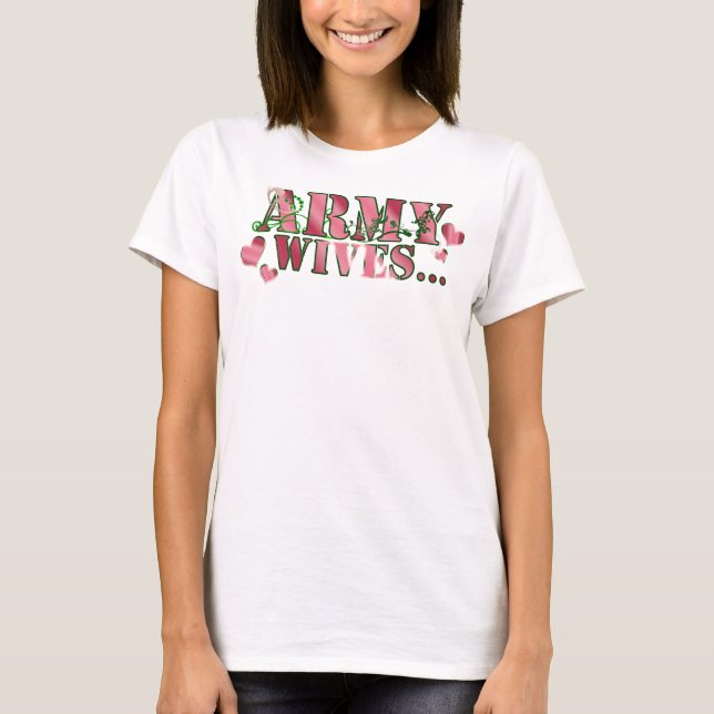 Army Wives - Customised T-Shirt (Front)