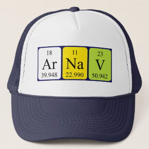 Arnav periodic table name hat