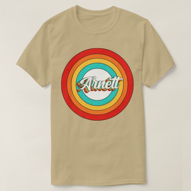 Arnett Name Shirt Vintage Arnett Circle (Design Front)