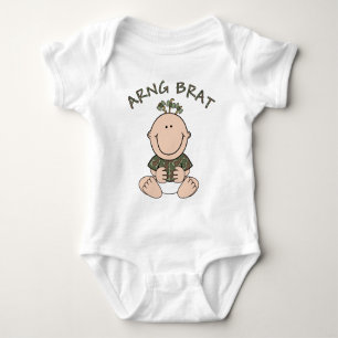 ARNG Brat (Girl) Baby Bodysuit
