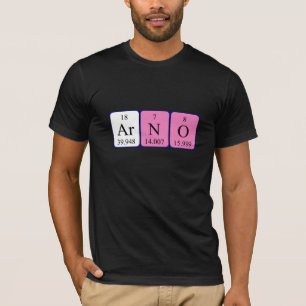 Arno periodic table name shirt