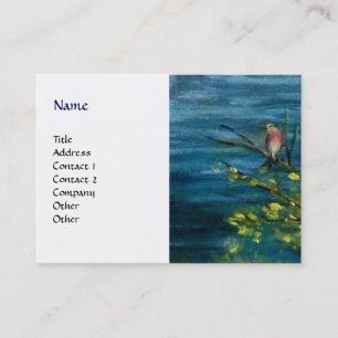 ARNO RIVER AT ROVEZZANO Florence Tuscany Landscape Business Card