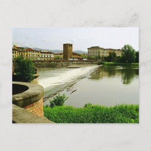 Arno River Postcard