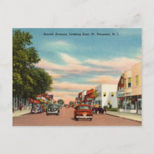 Arnold Avenue, Pt. Pleasant New Jersey Postcard
