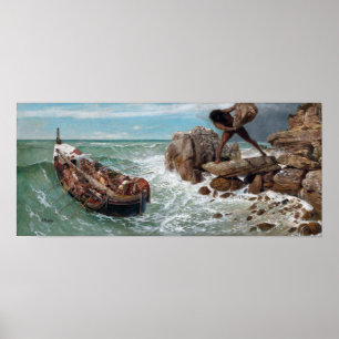 Arnold Böcklin Odysseus and Polyphemus Poster
