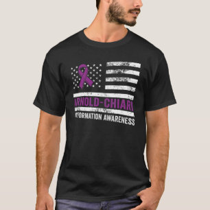 Arnold Chiari Malformation Warrior Plan Awareness T-Shirt