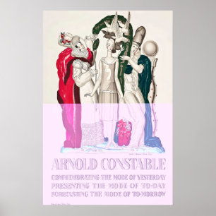 Arnold Constable Fashion Art Nouveau Jean-Dupas Poster