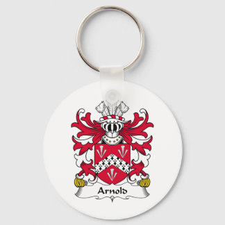Arnold Family Crest Key Ring