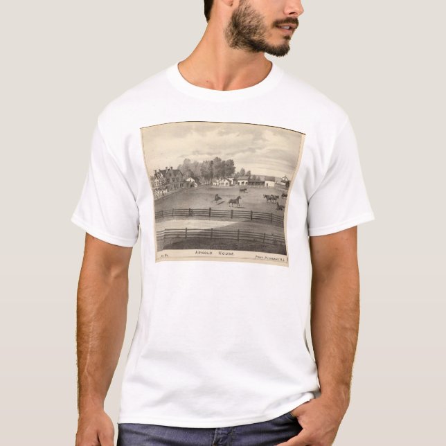 Arnold House, Point Pleasant, NJ T-Shirt (Front)
