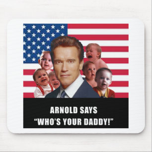 Arnold Says Mouse Pad