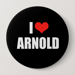 ARNOLD SCHWARZENEGGER Election Gear 10 Cm Round Badge