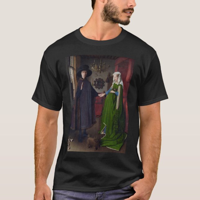 Arnolfini Portrait - Jan van Eyck T-Shirt (Front)