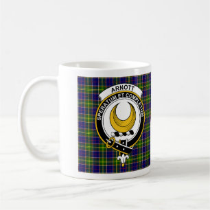 Arnott Clan Badge Coffee Mug - size 11oz