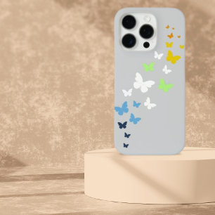 AroAce Agender Pride Butterfly Trail  iPhone 16 Pro Case