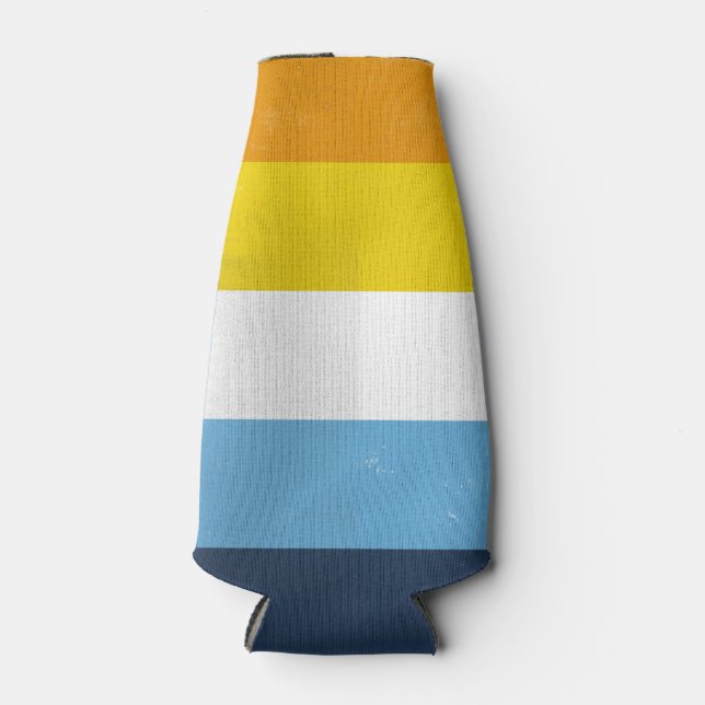 Aroace (Aromantic-Asexual)  Bottle Cooler (Front)