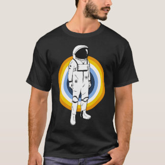 Aroace Astronaut Lgbtq Space Pride T-Shirt