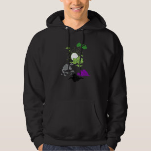 Aroace Pride Aro Ace LGBTQ Flag Japanese Aromanti Hoodie