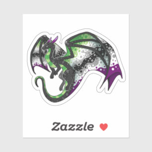 AroAce Pride Dragon