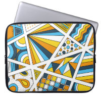 AroAce Pride Zen Doodle Sunset Flag Modern Abstrac