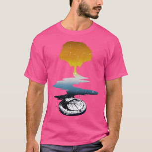 Aroace Tree LGBT Asexual Aromantic Pride Flag T-Shirt
