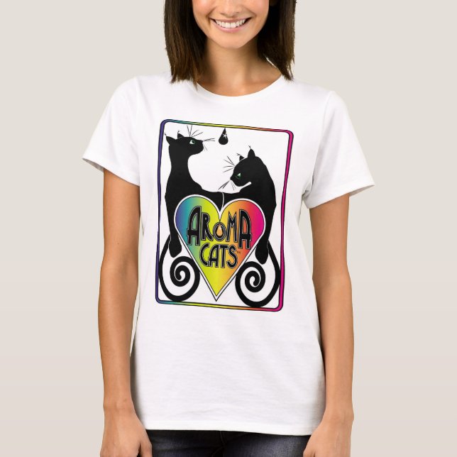 Aroma cat T-Shirt (Front)