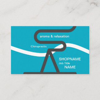 Aroma/Massage/Therapy/Chiropractic Business Card