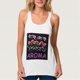 Aroma nature perfume themed singlet