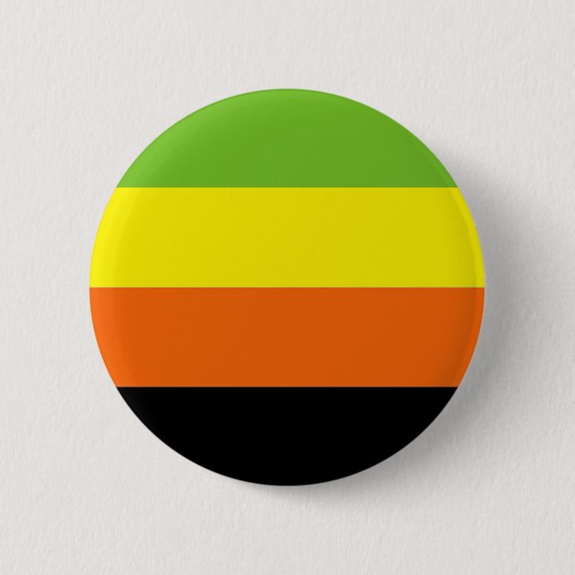 Aromantic Pride 6 Cm Round Badge (Front)