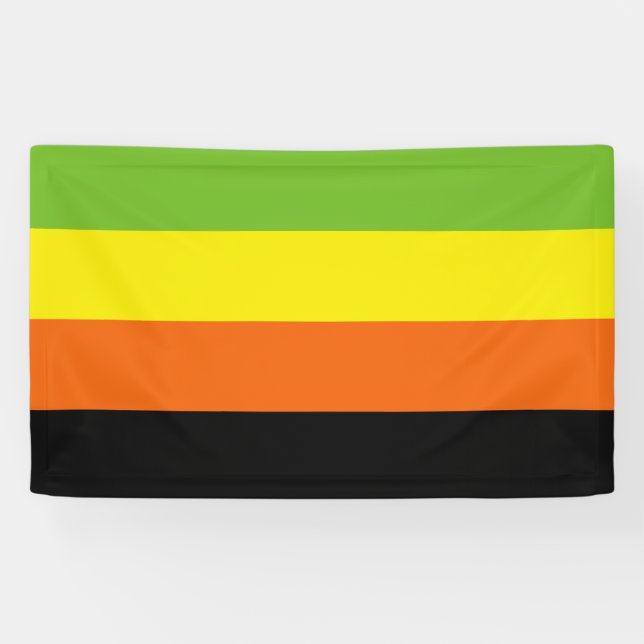 Aromantic Pride Banner (Horizontal)