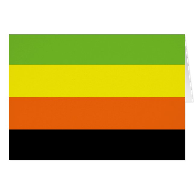 Aromantic Pride Flag (Front Horizontal)