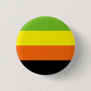 Aromantic Pride Flag 3 Cm Round Badge
