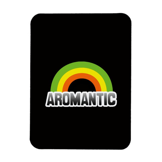 Aromantic Pride Magnet (Vertical)