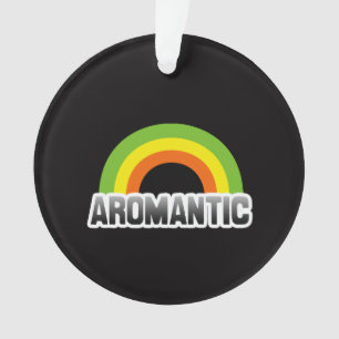 Aromantic Pride Ornament