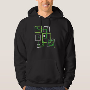 Aromantic Subtle Geometric LGBTQ LGBT Aro Pride Hoodie