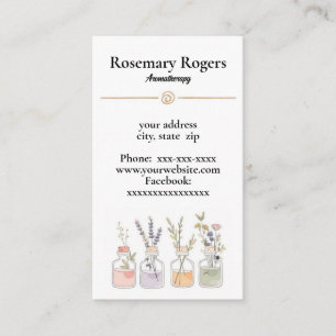 Aromatherapy Business Card