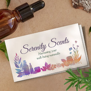 Aromatherapy Practice Scent Therapy Business Card