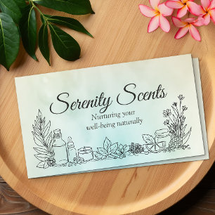 Aromatherapy Practice Scent Therapy Business Card