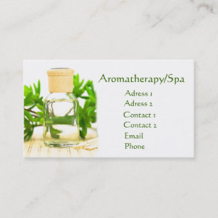 Aromatherapy/Spa Business Card