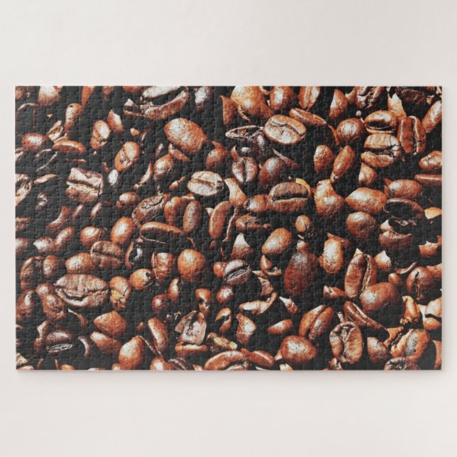 Aromatic Coffee Beans - Jigsaw Puzzle (Horizontal)