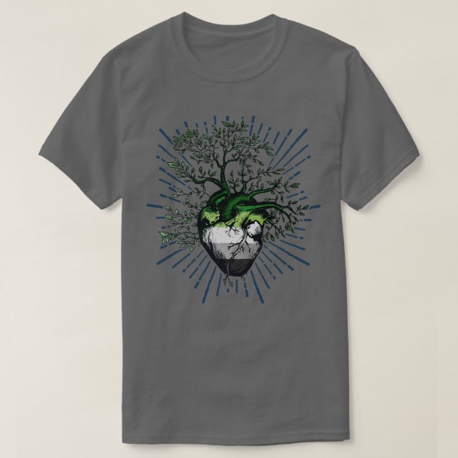 Aromc Heart Tree of Life 1 T-Shirt (Design Front)