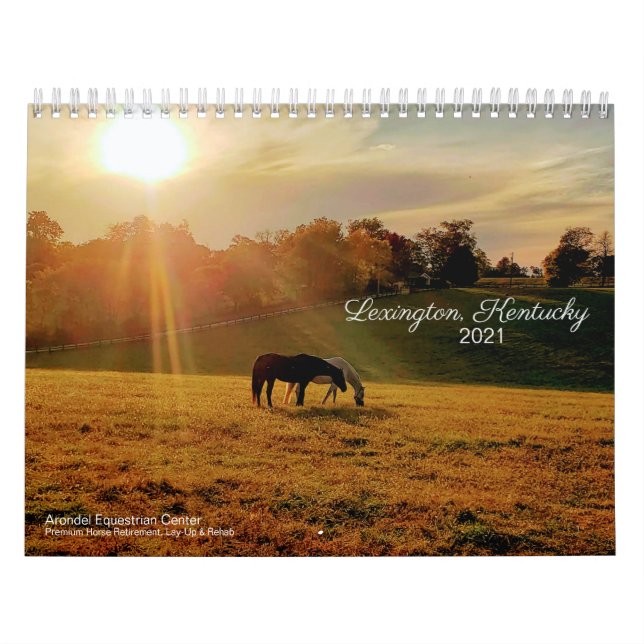 Arondel Equestrian 2021 Calendar (Cover)