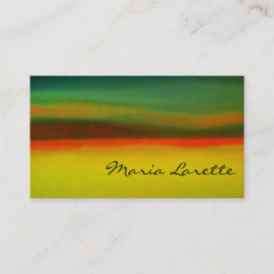 ARORA BOREALIS Party Event Planner Designer Card