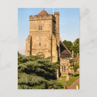 Around Britain,   Country Parish Church Postcard