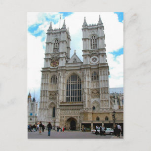 Around Britain, Westminster Abbey Postcard