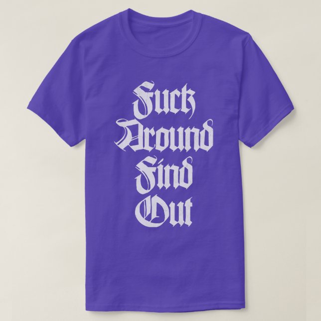 Around Find Out 11 T-Shirt (Design Front)