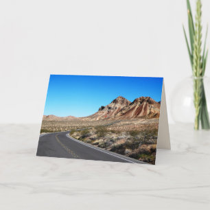 Around the Bend, Landscape Blank Inside Greeting Card