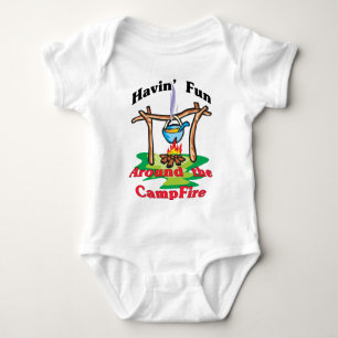 Around the Campfire Baby Bodysuit
