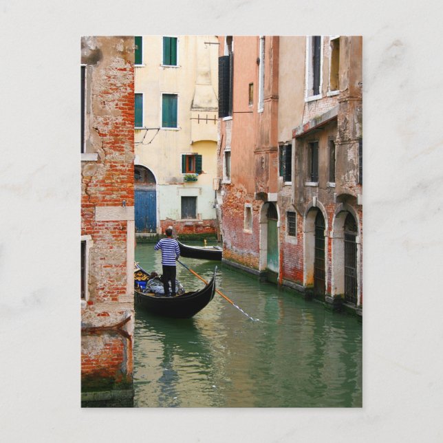 Around the Corner Gondolier Postcard (Front)
